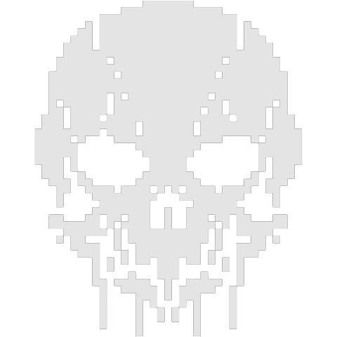Darkrest.Online skull logo